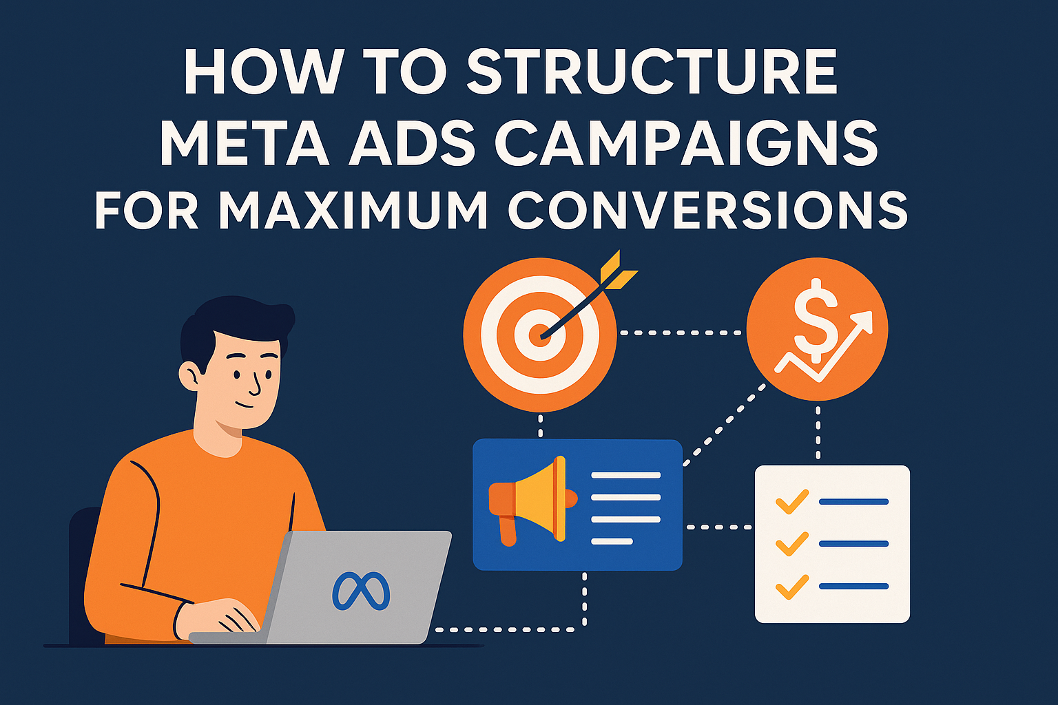 how to structure meta ads