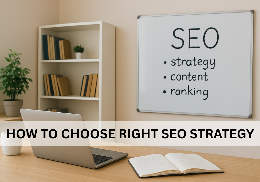 how to choose the right seo strategy