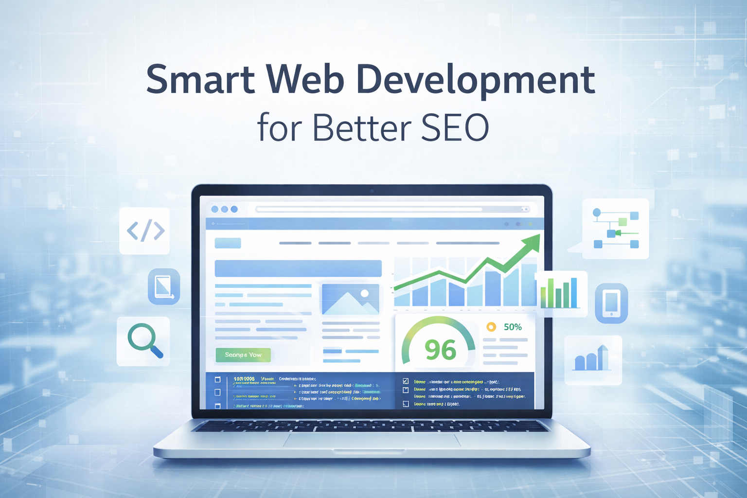 Smart web development for SEO