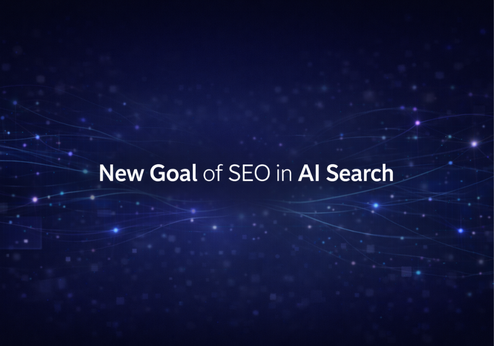 New goal of SEO in AI search