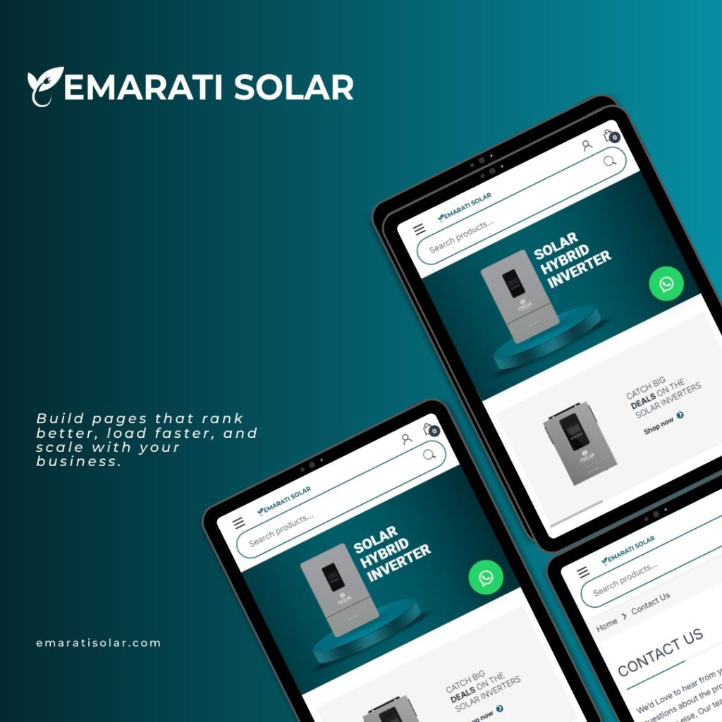 SEO Case study of Emarati Solar