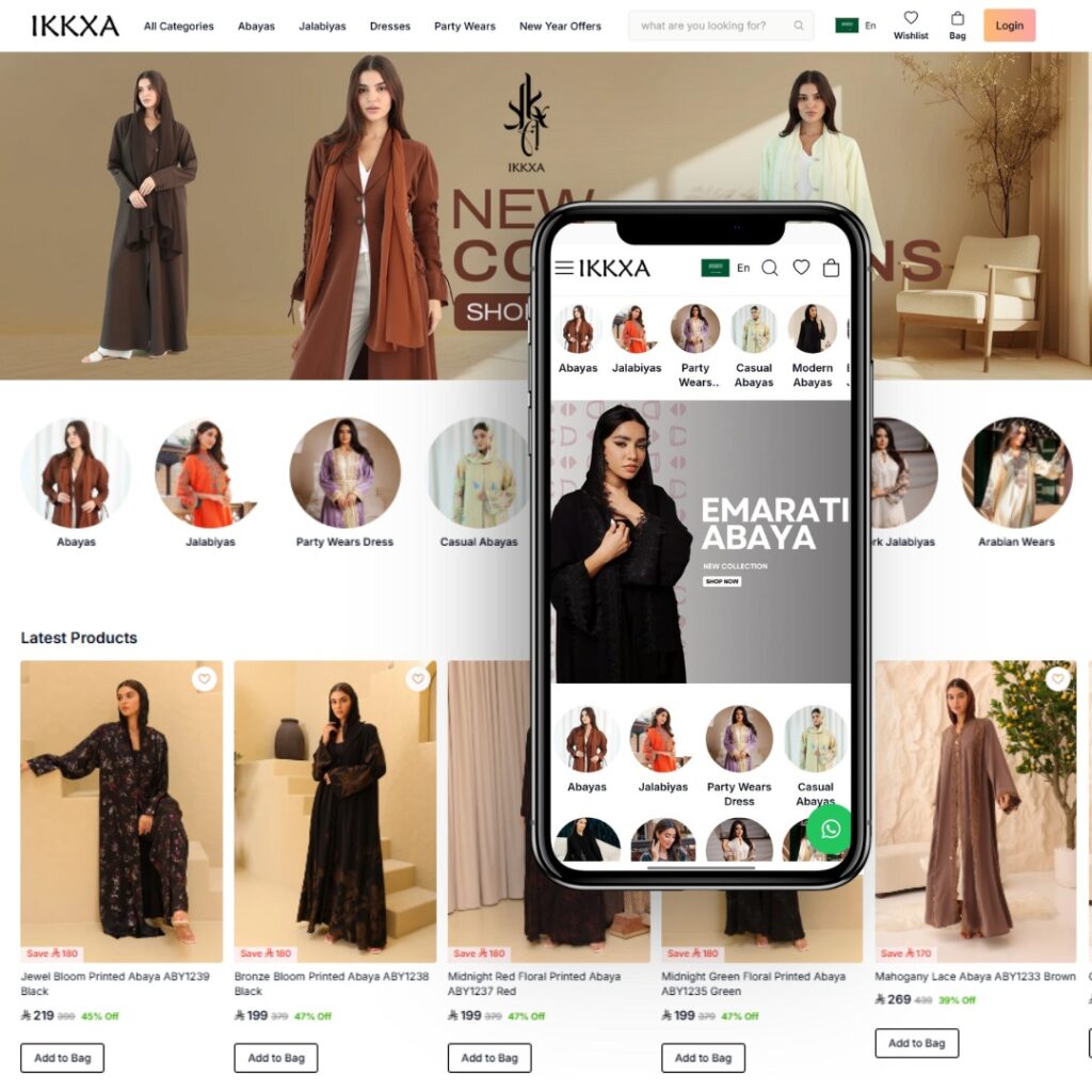 SEO case studies of IKKXA online shoping website