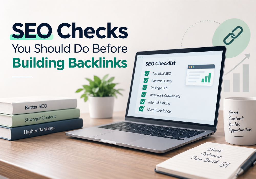 SEO checks before building backlinks